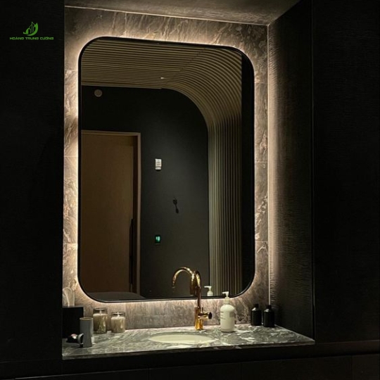GƯƠNG SOI PHÒNG TẮM HÌNH VUÔNG + HCN