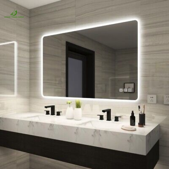 GƯƠNG SOI PHÒNG TẮM HÌNH VUÔNG + HCN